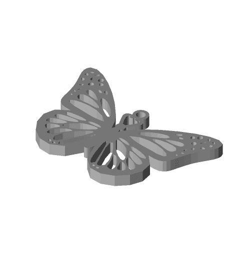 Butterfly Earring.stl 3d model