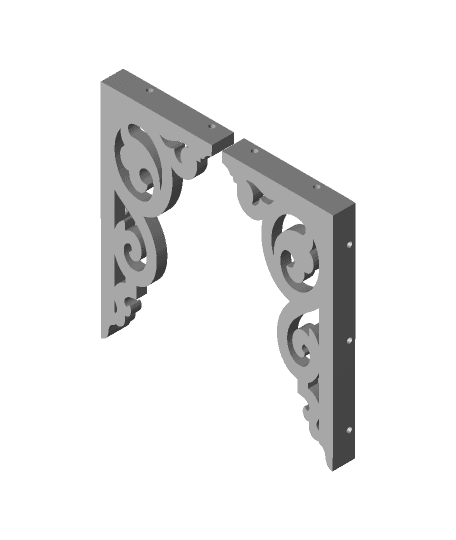 scaffold board bracket (2).stl 3d model