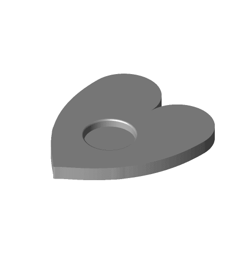 I Love You - Fridge Magnet by Kwgragsie full viewable 3d model
