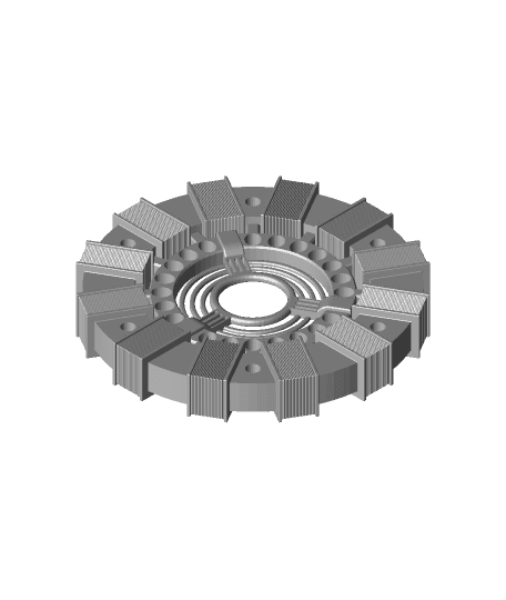 #3DPNSpeakerCover Iron Man Arc Reactor 3d model