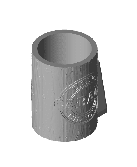 The Koozie Keeper Wall Mount Beer Can Holders 3d model