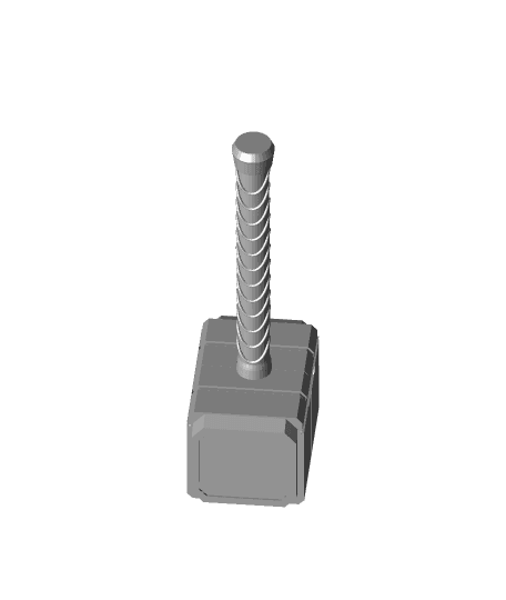 Thor Mijolnir Hammer 3d model