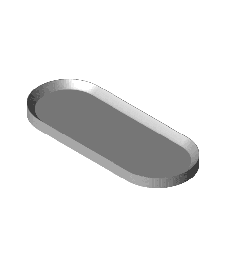 Tooth Brush Holder Tray by andrewzzz full viewable 3d model