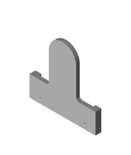 LK Floor Heating 200mm Router Guide (without bearing) 3d model