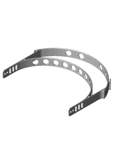 Yet another proposition for covid face shield 3d model