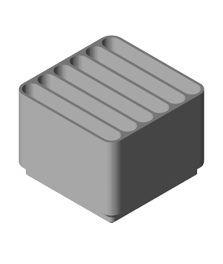 Gridfinity Compact Flash Card Holder 3d model