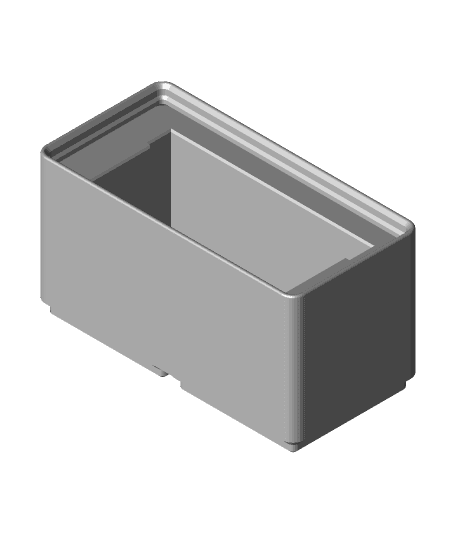 Gridfinity Sucrets Tin Holder 3d model