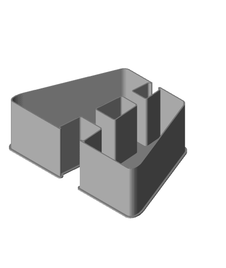 Road, nestable box (v1) by PPAC full viewable 3d model