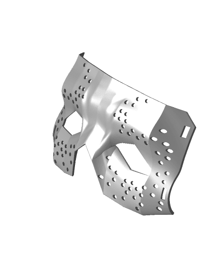 Orthosis Facial prototype by latem_olop full viewable 3d model