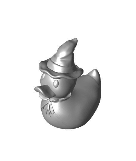 Witch Rubber Duck 3d model