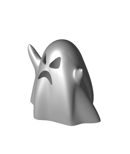 Ghost for Halloween - Low Material 3d model