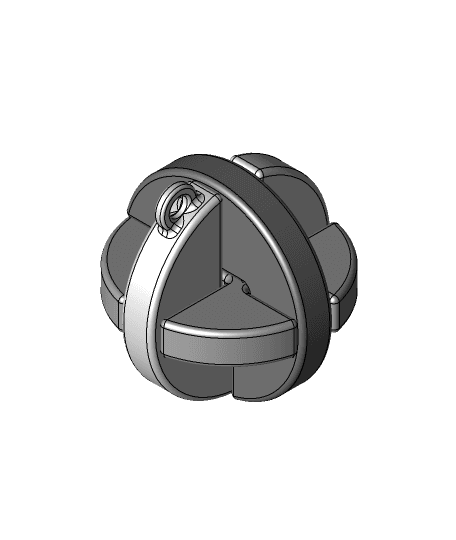 PUZZLE, BALL (ORNAMENT) 3d model
