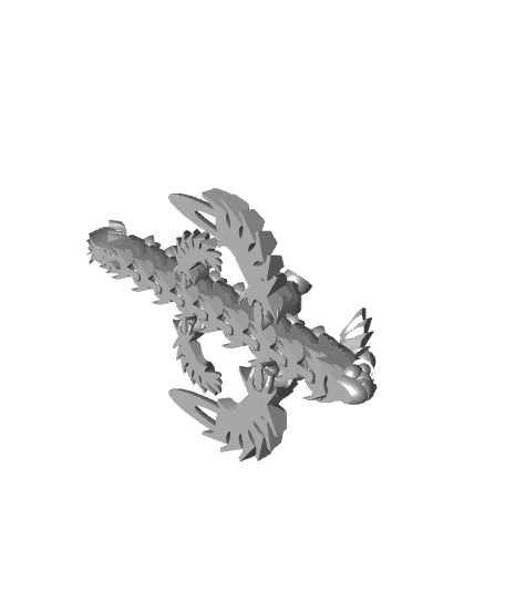 Shakaworld3D Sati Winged Dragon 3d model