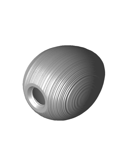 Ripple Egg Container by ChaosCoreTech full viewable 3d model
