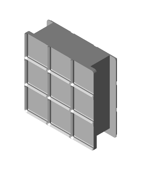 Gridfinity Wallet Cubby 3d model