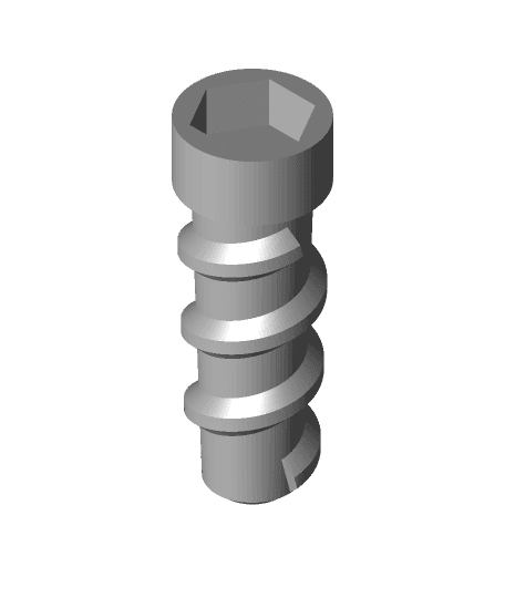 concrete_screw - 3D View - {3D}.stl 3d model