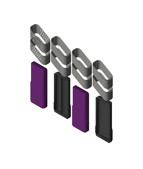 Slide Lock Case 3d model