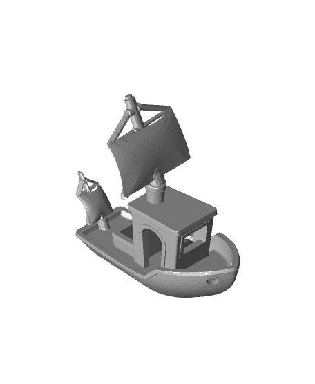 Sailing Bench's part two 3d model