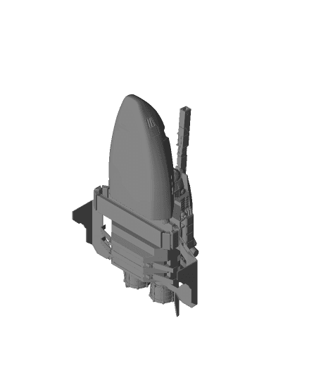 27ZX Spaceship by oneBurton full viewable 3d model