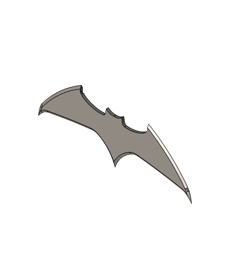 Batman New Blade by Roboninja full viewable 3d model