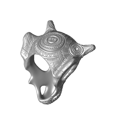 Ornate Cubone Skull (Pokemon) 3d model