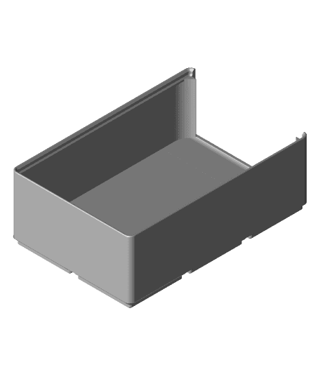 Large Window Bins / Boxes for #Gridfinity by jkbecker full viewable 3d model
