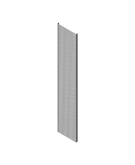 Cable Tray 600mm x 3000mm TYPE2 3d model