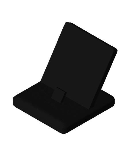 A Phone or a big tablet holder 3d model