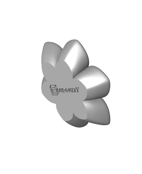 Flower Bowl 3d model