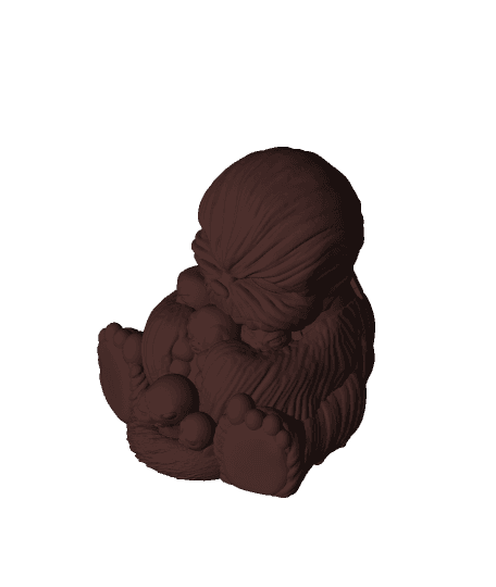 Chibi Chewie - Support-less 3d model