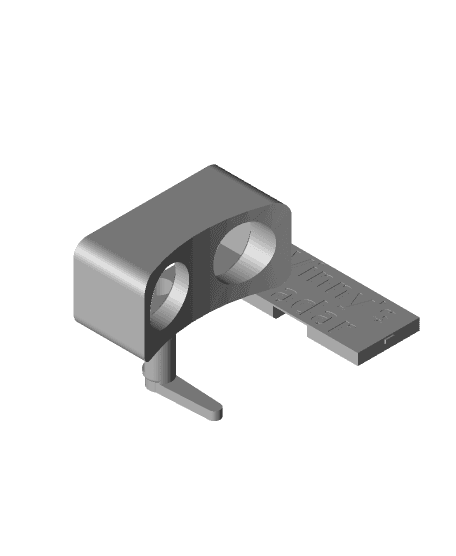 arduino sonar holder 3d model