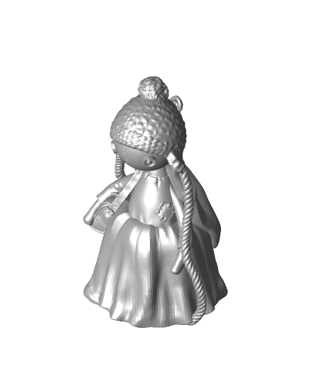 Luna, The Somber Doll 3d model