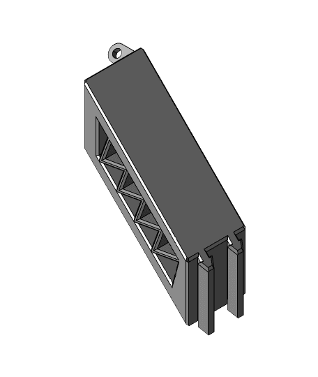 Ender 3 v2 Webcam Front Rail Mount.step 3d model