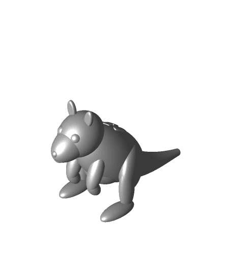 Kangaroo (NT Animals) 3d model