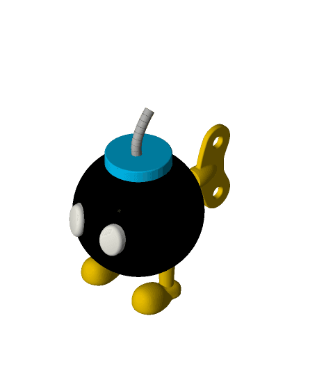 Bob-Omb Super Mario 3d model