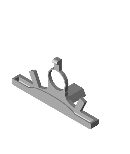 Dovetail Phone Mount for telescopes with finder 3d model