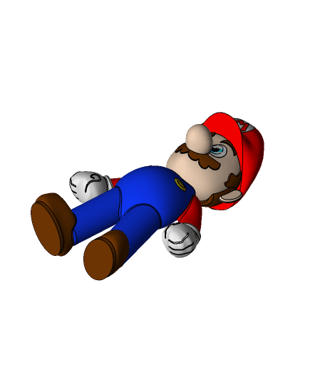 Super-Mario by sergio.fma full viewable 3d model