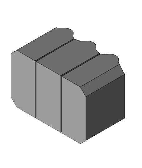 Sockerbit container dividers 3d model