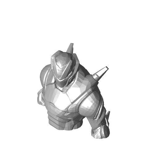 Fortnite Omega Armor cut by Dem_ria full viewable 3d model