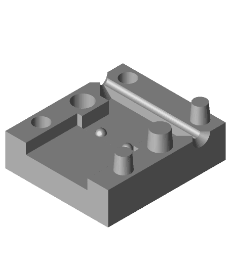 1.75mm filament runuot switch holder 3d model