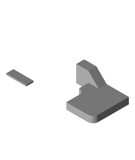 Alan Key Optical Switch Trigger 3d model