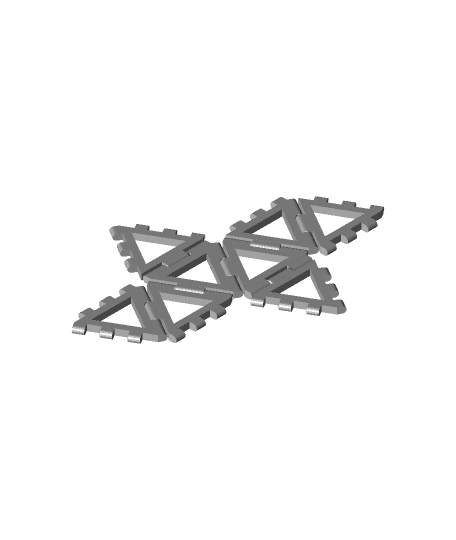 customizable-hinge-snap-octahedron-net-by-mathgrrl 3d model