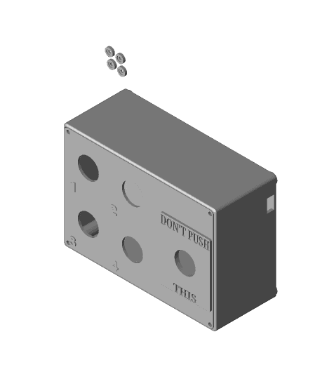 FHW: Budget Box of Doom ( Open source Streamer box) 3d model