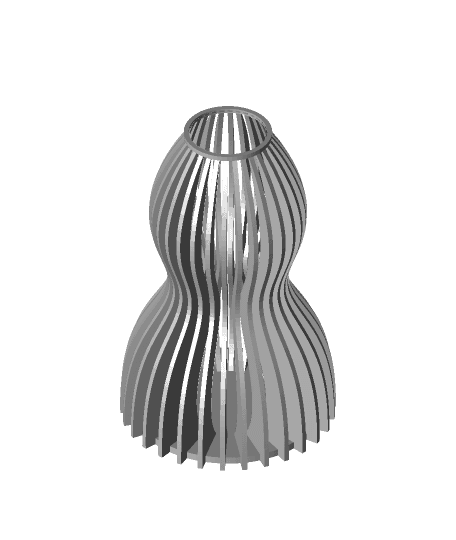 Fire Vase Ver2 by Emanuel Chmielowski full viewable 3d model