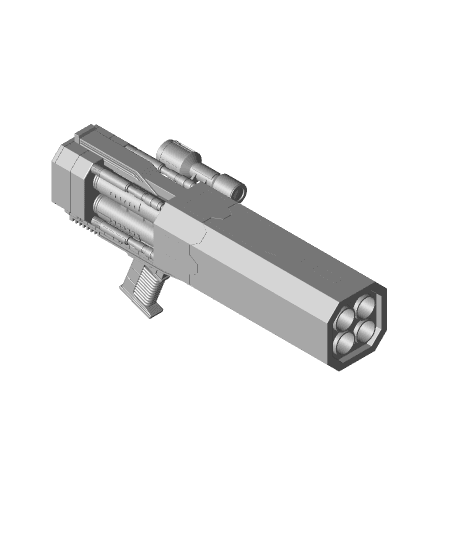 Star Wars FC-1 Flechette Launcher 3d model