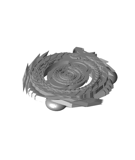 Anaconda Beyblade Layer 3d model