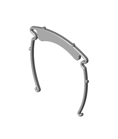 Face Shield "Form two" 3d model