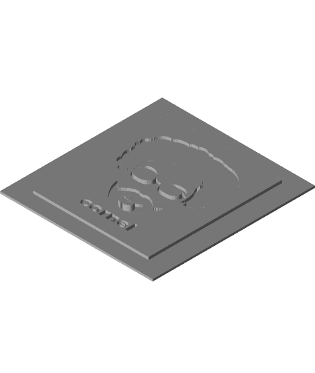 Cornel West Tribute Frame 3d model