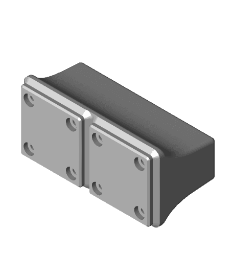 Inverted Gorilla Glue Stand (Gridfinity) 3d model
