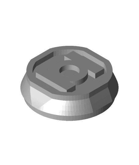 Green Lantern Ring 2 #FranklyBuilt by wild8wire full viewable 3d model